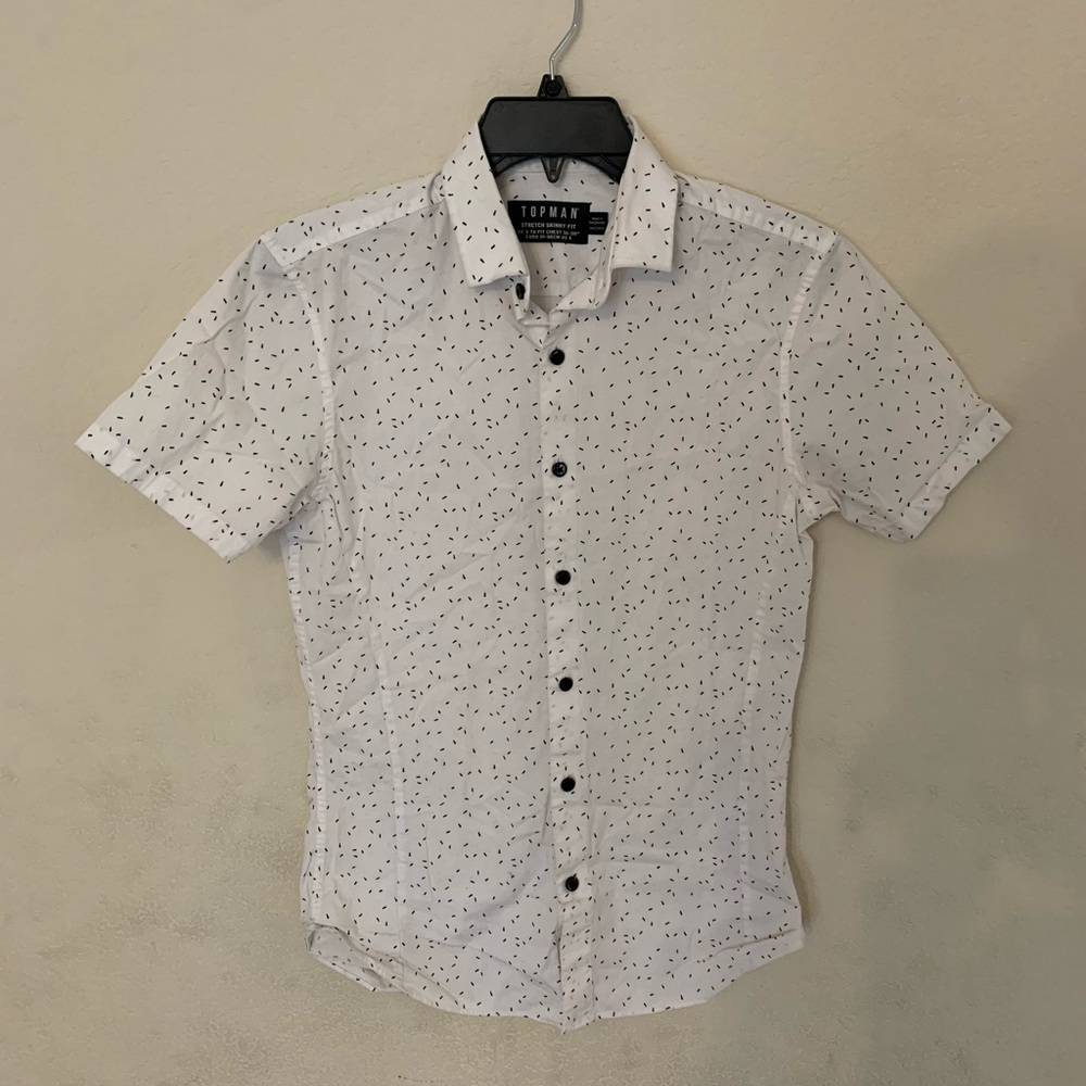 Topman Short Sleeve Button Down